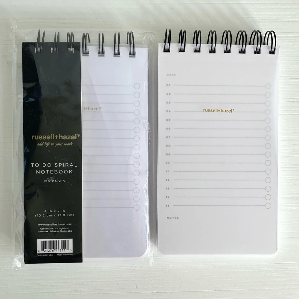 Russell + Hazel To Do List Notepad Bundle